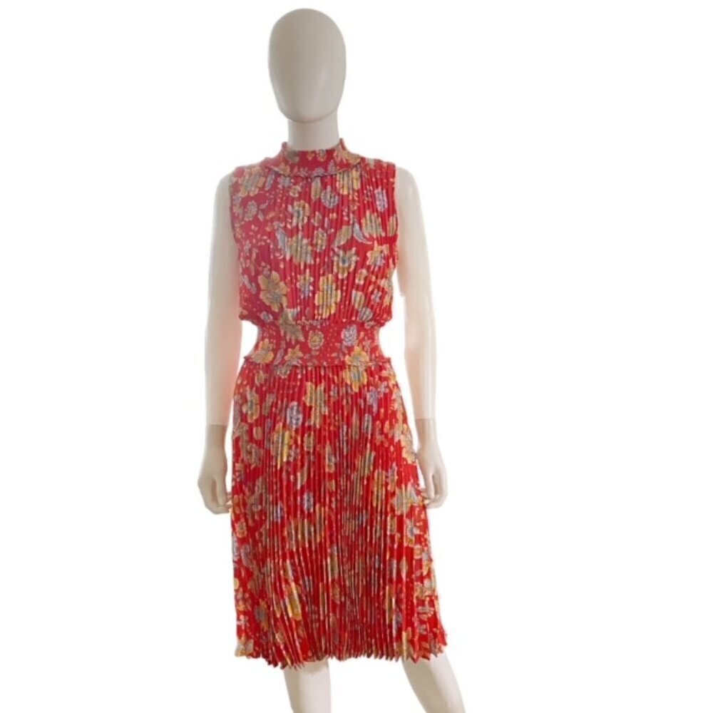 NWT Nanette Lepore Saffron Sun Floral Sleeveless Dress 10
